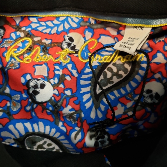 NWOT Robert Graham Polo Men's sz M - Picture 7 of 9